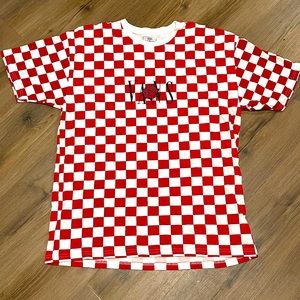 Vans Red/White Checkered Tee